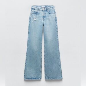 Zara straight jeans